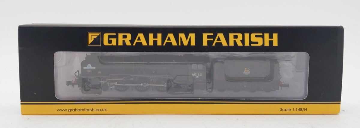 Graham Farish 372-800A N British Railways Class A1 'Tornado' Steam Engine #60163 LN/Box
