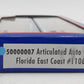Atlas 50000007 N Florida East Coast Articulated Auto Carrier #110625