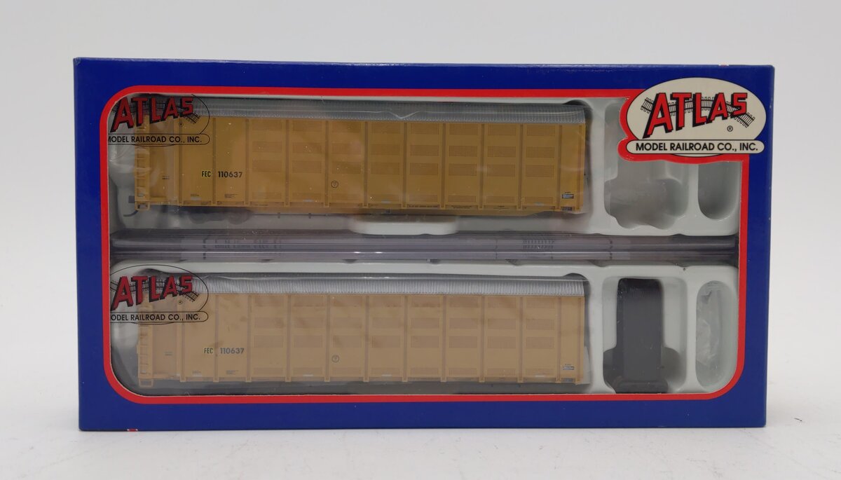Atlas 50000008 N Scale FEC Articulated Auto Carrier #110637