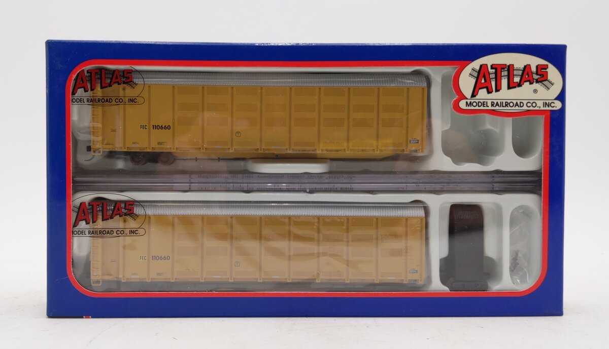 Atlas 50000009 N Scale FEC Articulated Auto Carrier #110660