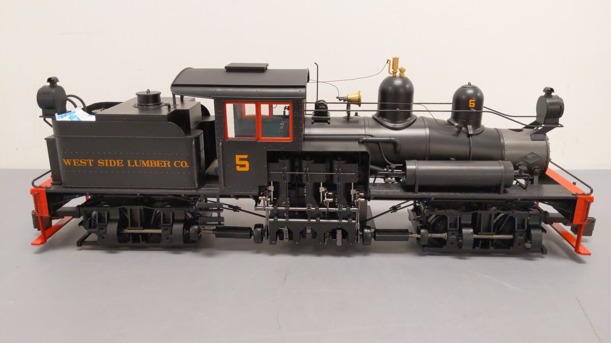 Bachmann 82194 West Side Lumber 38 Ton Two-Truck Shay EX/Box