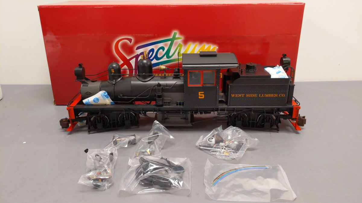 Bachmann 82194 West Side Lumber 38 Ton Two-Truck Shay EX/Box