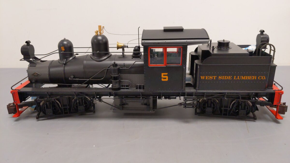 Bachmann 82194 West Side Lumber 38 Ton Two-Truck Shay EX/Box