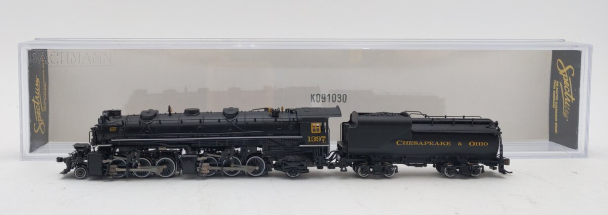 Bachmann 82673 N C&O H-4 2-6-6-2 Steam Engine w/DCC #1397