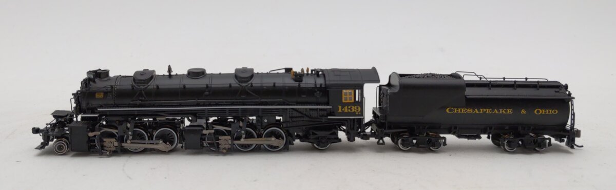 Bachmann 82675 N C&O H-4 2-6-6-2 Steam Locomotive & Tender #1439 w/DCC