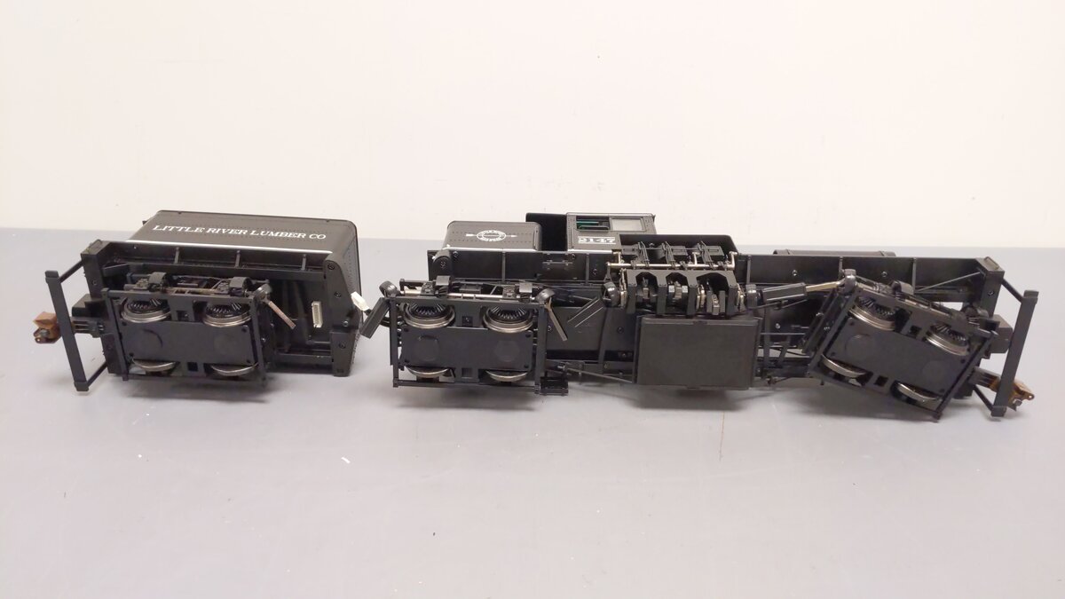 Bachmann 82697 G Scale Little River Lumber 55 Ton Shay Steam Locomotive