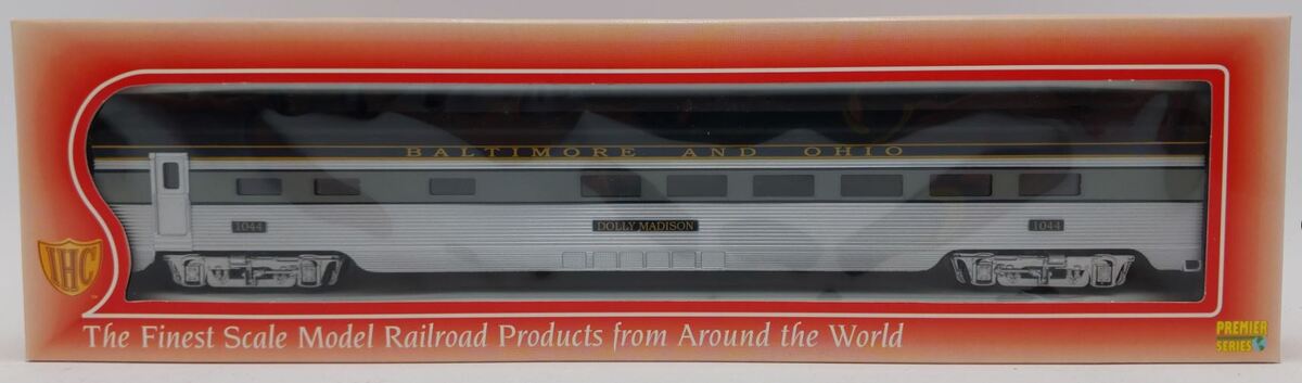 IHC 47802 HO Baltimore & Ohio Passenger Dolly Madison Diner Passenger Car #1044