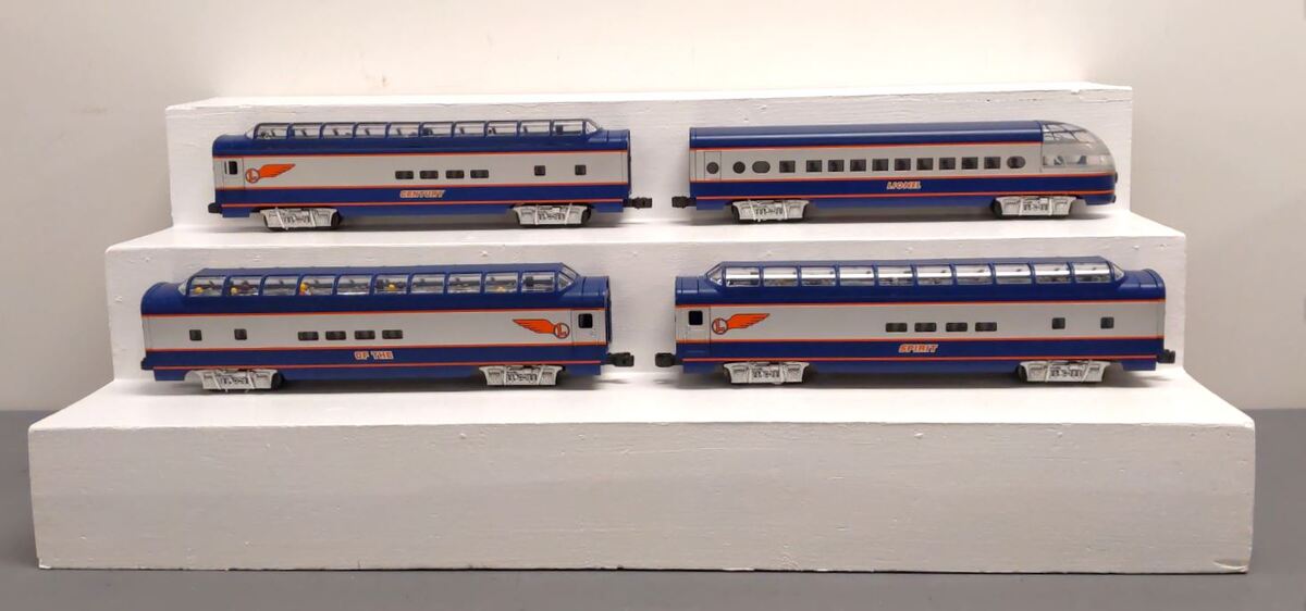 Lionel 6-39109 O Spirit of Century Aluminum 4-Car Set LN/Box