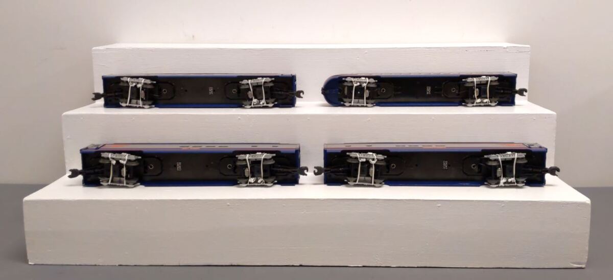 Lionel 6-39109 O Spirit of Century Aluminum 4-Car Set LN/Box