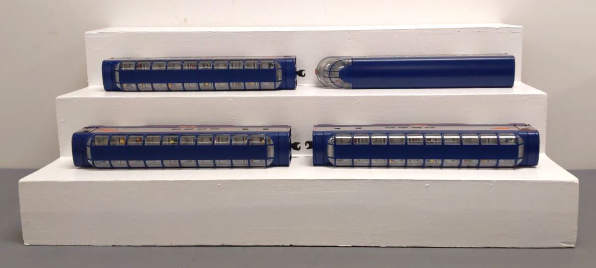 Lionel 6-39109 O Spirit of Century Aluminum 4-Car Set LN/Box