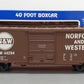 USA Trains R19216C G Norfolk & Western 40 Ft. PS-1 Simulated Steel Box Car