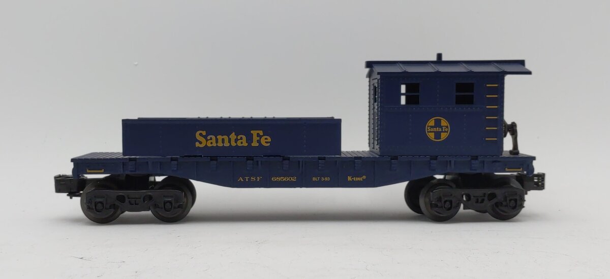 K-Line K-685602 O Gauge Santa Fe Boom Car Work Caboose EX/Box