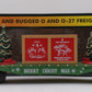 MTH 30-76822 O Christmas Green RailKing Flat Car w/Lighted Christmas Trees