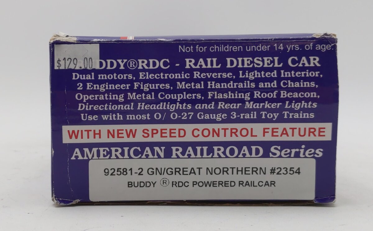 RMT 92581-2 O Great Northern Buddy RDC Commuter Car #2354