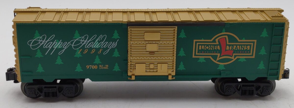 Lionel 6-16291 O Gauge 1998 Christmas Boxcar #9700 LN/Box