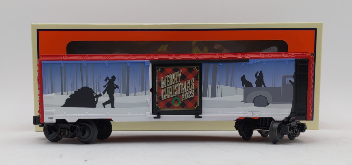 Lionel 2328240 O 2023 Christmas Boxcar LN/Box