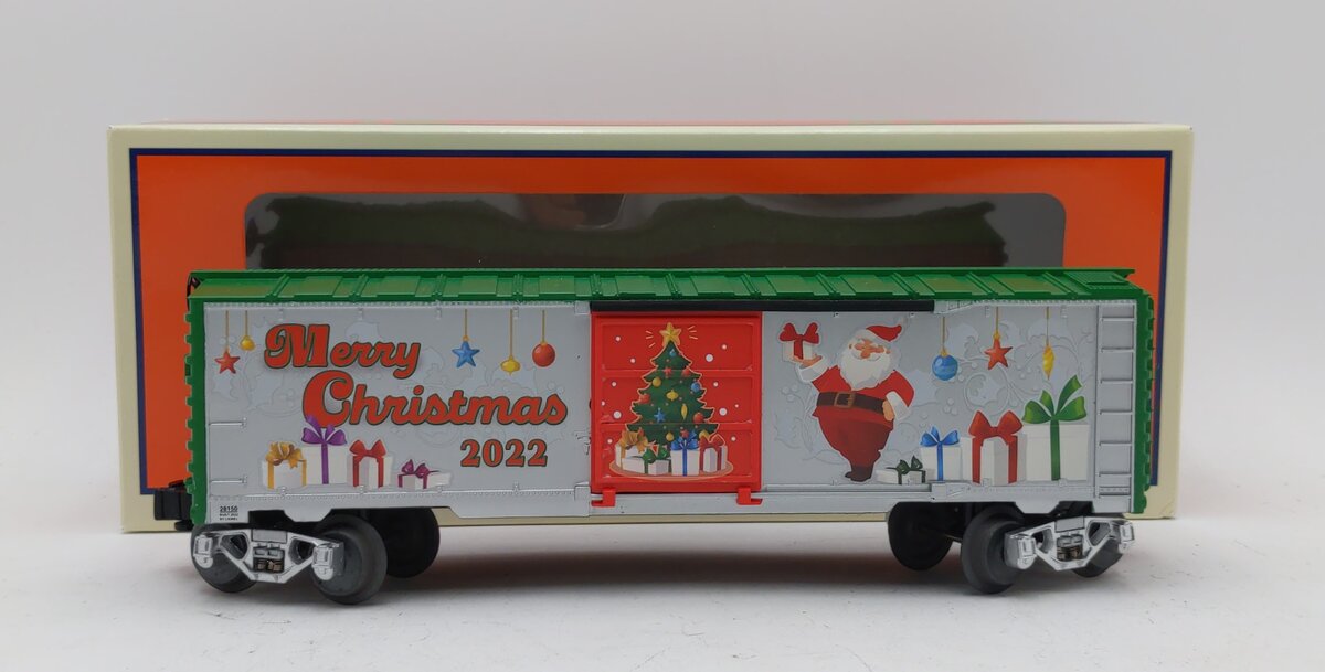 Lionel 2228150 O Gauge 2022 Christmas Boxcar LN/Box