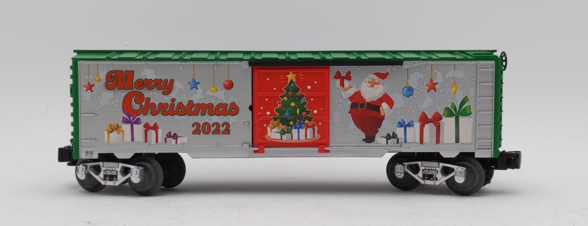 Lionel 2228150 O Gauge 2022 Christmas Boxcar LN/Box