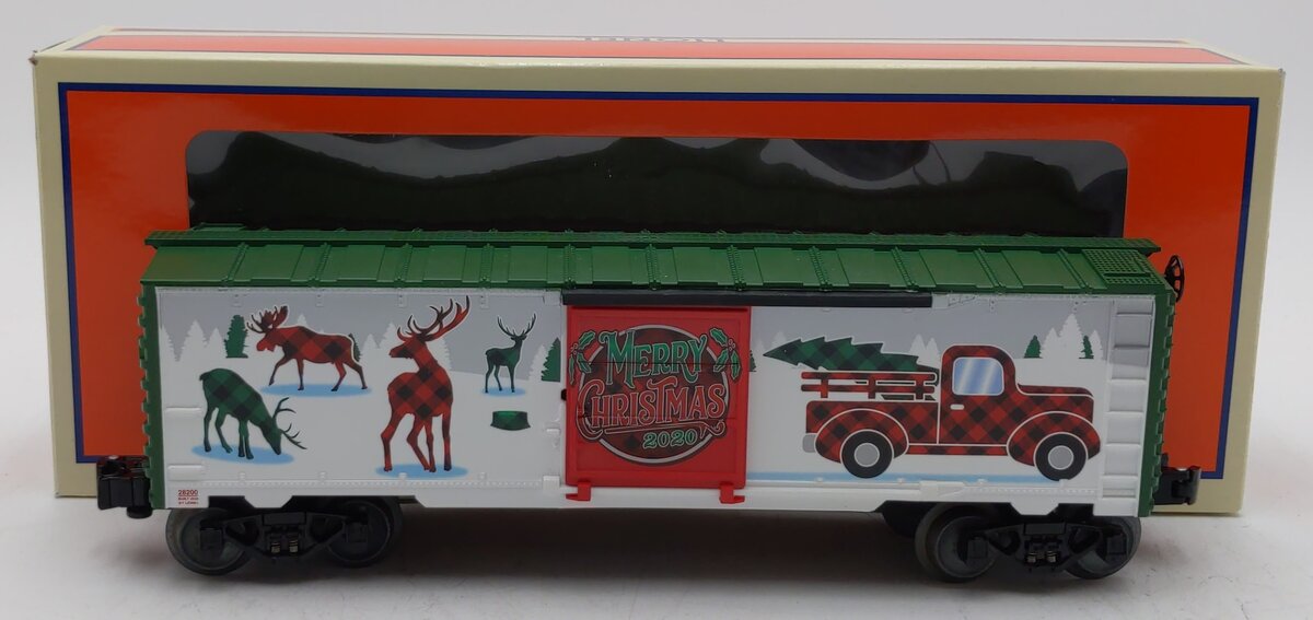 Lionel 2028200 O 2020 Christmas Boxcar LN/Box