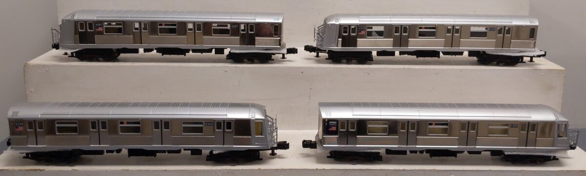 MTH 20-21142-1 O MTA R40 Subway Car Set with Proto-Sound 3.0 (Set of 4) LN/Box