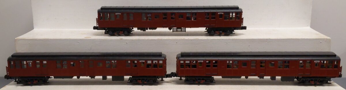 MTH 20-2675-1 O BMT 2500 Series 3-Car Subway Set with Proto-Sound 2.0 (Set of 3)