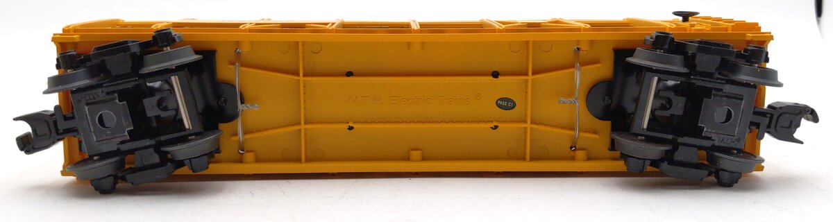MTH 30-76679 O Frisco Auto Carrier Flat Car with BMW 7-Series Sedans