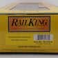 MTH 30-73518 O Norfolk Southern RailKing 33K Gallon Tank Car #490022 LN/Box