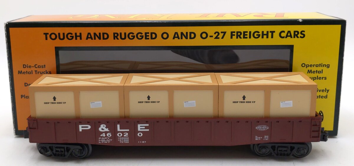 MTH 30-72178 O New York Central Gondola Car w/Crate Load