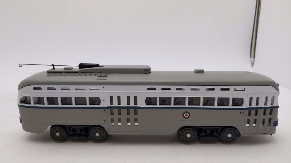 MTH 30-5134-1 Newark Public Service PCC Electric Street Car w/PS 3.0 #14