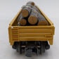MTH 30-72222 O Gauge Chessie Gondola w/Log Load #305020