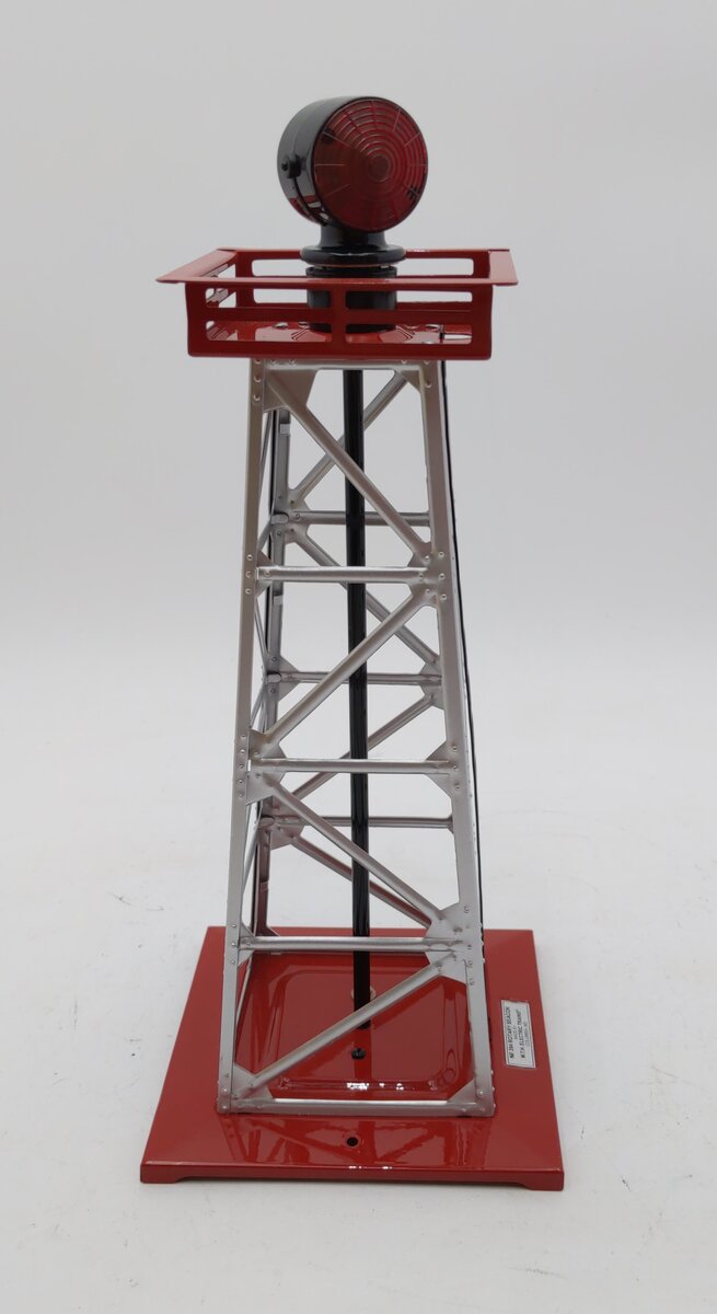 MTH 30-9033 O Gauge #394 Operating Red & Green Rotating Aircraft Beacon LN/Box