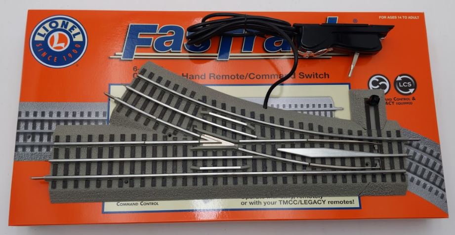 Lionel 6-81948 O Gauge O48 FasTrack Remote Right Hand Switch Turnout