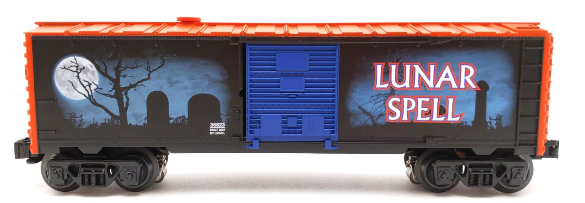 Lionel 6-36823 O Gauge Halloween Spooky Smoke Boxcar LN/Box