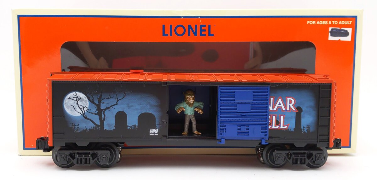 Lionel 6-36823 O Gauge Halloween Spooky Smoke Boxcar LN/Box