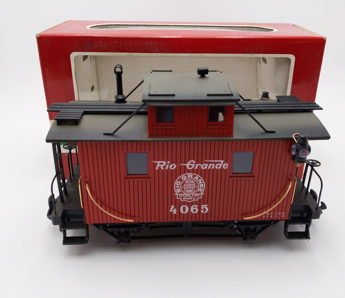 LGB 4065 G Scale Rio Grande Center Cupola Caboose LN/Box