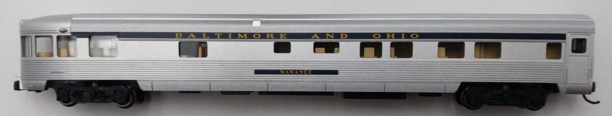 Bachmann 14553 N Baltimore & Ohio 85' Observation Car with Lighted Interior