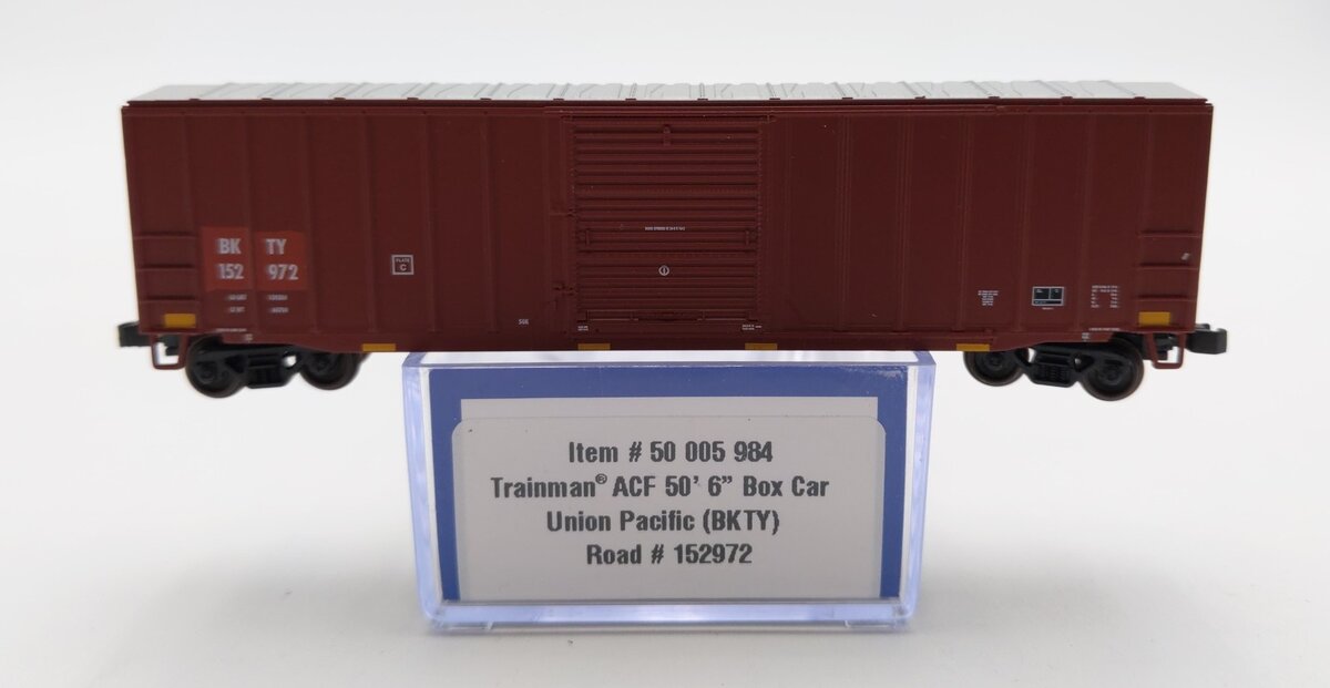 Atlas 50005984 N Union Pacific Trainman ACF 50' 6" Box Car #152972