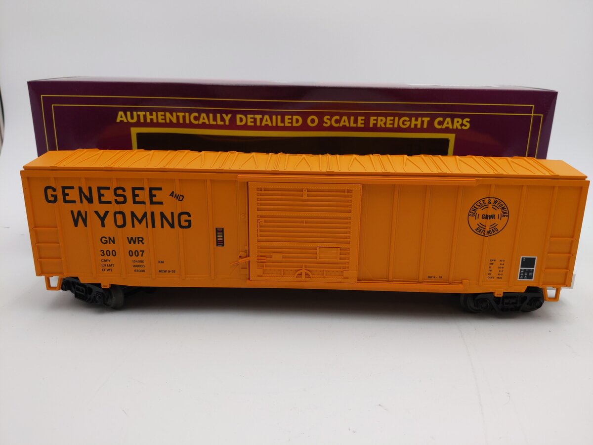 MTH 20-93505 O Scale Genesee & Wyoming 50' Boxcar