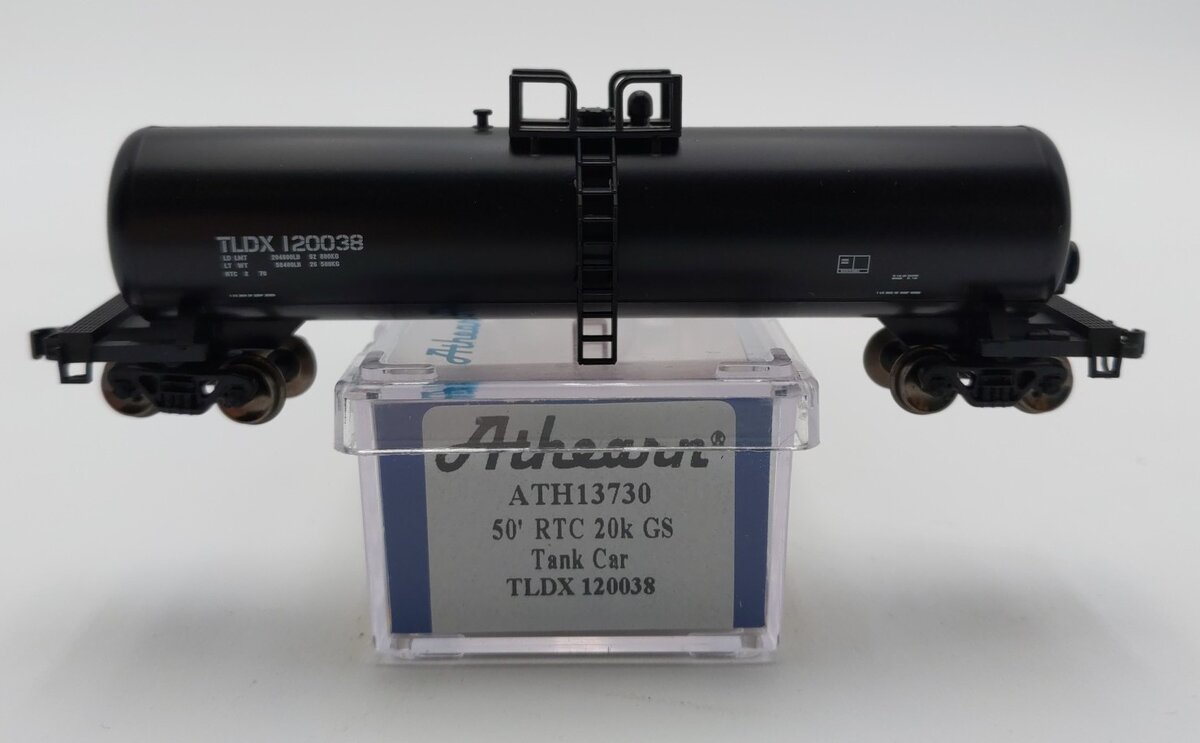 Athearn 13730 N TLDX RTC 20,900 Gallon Tank Car #120038