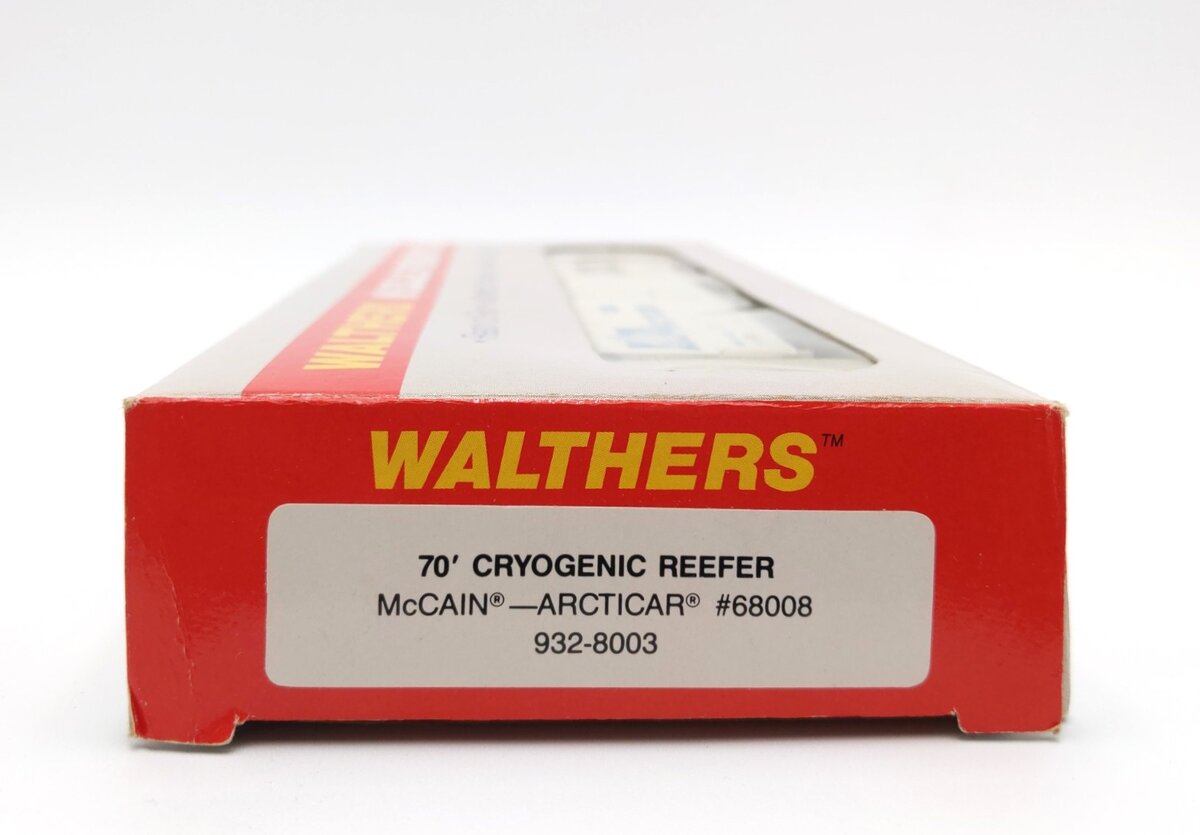 Walthers 932-8003 N Scale McCain Arcticar 70' Cryogenic Reefer #68008
