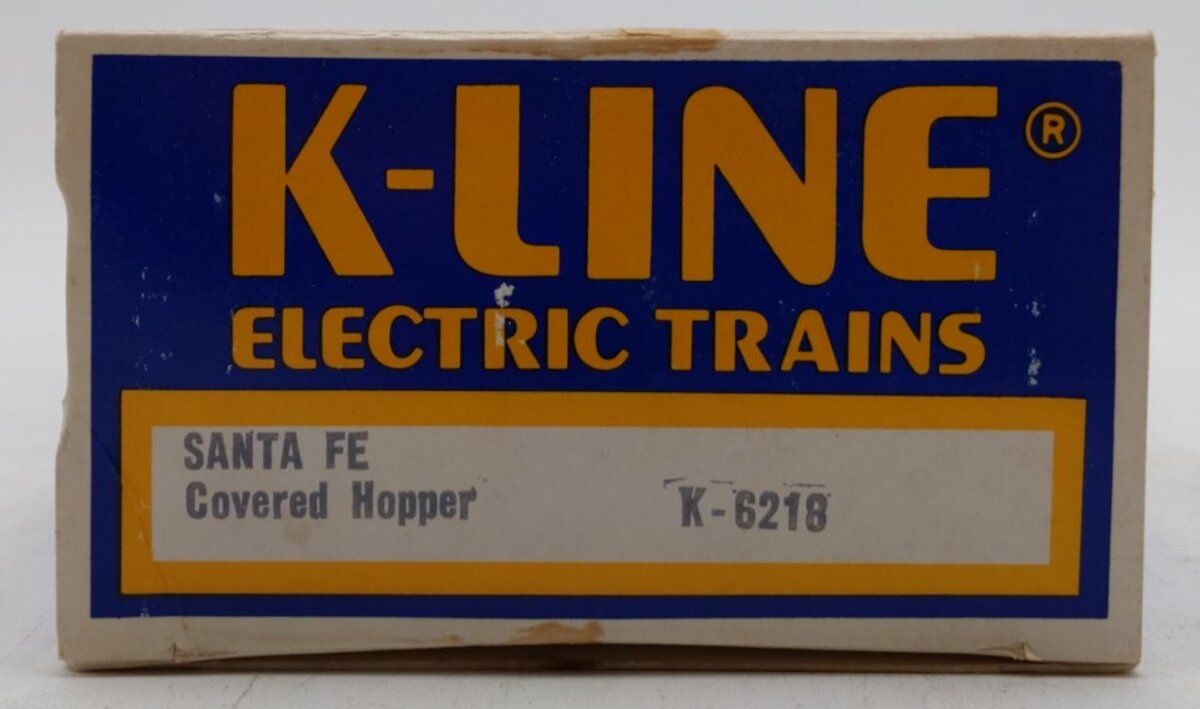 K-Line K6218 O Gauge AT&SF 2-Bay Hopper