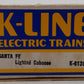 K-Line K6138 O Gauge Santa Fe Lighted Caboose NIB