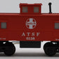 K-Line K6138 O Gauge Santa Fe Lighted Caboose NIB