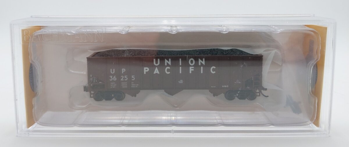 Bachmann 18751 N Union Pacific 3-Bay Hopper Car #36255