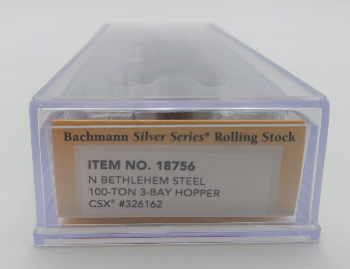 Bachmann 18756 N CSX Bethlehem Steel 100-ton Hopper #326162
