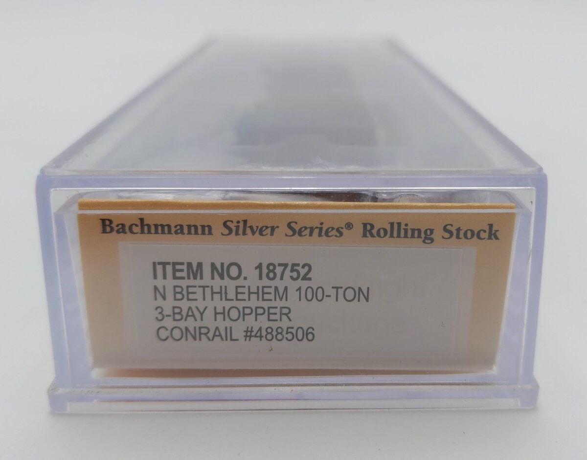 Bachmann 18752 N Conrail 3-Bay Hopper #488506