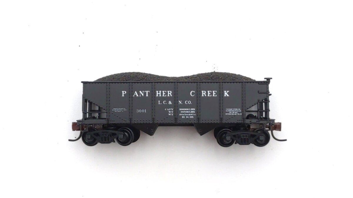 Bowser 37614 PRR Panther Creek GLa 2-Bay Hopper #3001