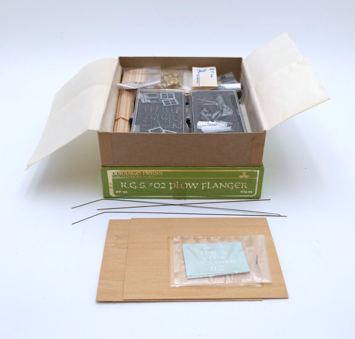 Durango Press DP-33 On3 Rio Grande Southern #02 Plow Flanger Kit MT/Box