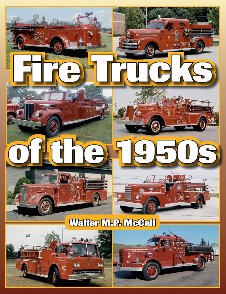 Fire Trucks of the 1950s (A Photo Gallery) Paperback LN