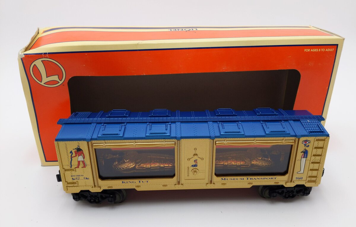 Lionel 6-19669 O Gauge King Tut Museum Car #9660